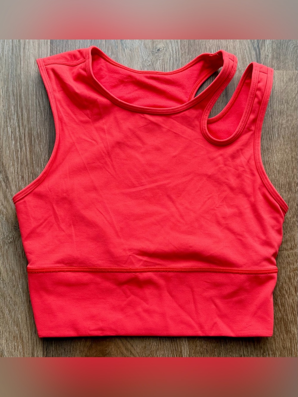 LULULEMON | Asymmetrical Crop Tank | Everlux/Align Style | Athletic